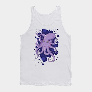 Cthulhu Octopus Kraken Mythology Jellyfish Tank Top